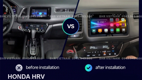 Màn hình DVD Android liền camera 360 xe Honda HRV 2018 - nay | Kovar Plus 360